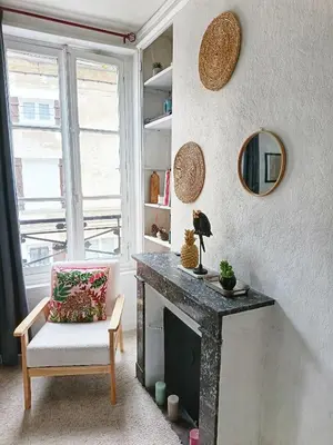 Plan de l'établissement ROOMS HOME CSM Suites privées 1 ou 2 chambres en cœur de ville entre Paris et Reims 40 mn Disneyland Paris
