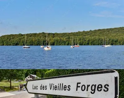 Paysage naturel près de la maison de vacances