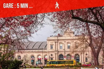 Plan de l'établissement ExploreReims - studio magique proche gare et centre