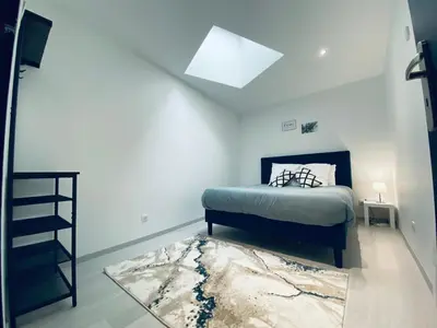 Un ou plusieurs lits dans un hébergement de l'établissement Maison Hypercentre - Duplex - Cozy houses