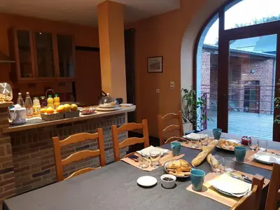 Nourriture dans la maison d'hôtes ou à proximité