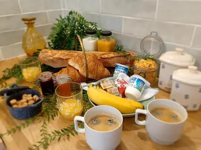 Nourriture dans la maison de vacances ou à proximité