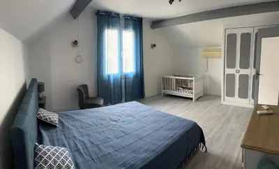 Un ou plusieurs lits dans un hébergement de l'établissement CHEZ BRIGITTE