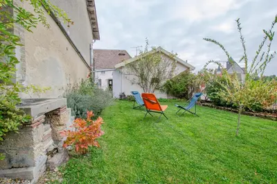 Jardin de l'établissement Le gite de saint martin