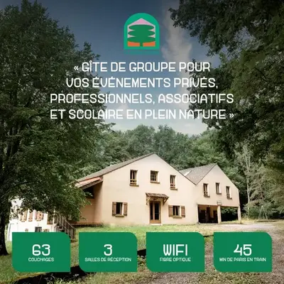 La Donaclaudré - Hébergement de groupe en pleine nature
