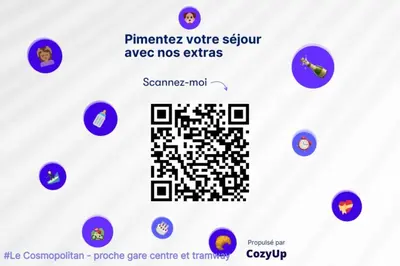 Plan de l'établissement L'Appartement Paul - proche gare centre & Arena