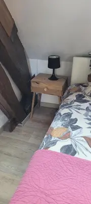 Un ou plusieurs lits dans un hébergement de l'établissement La Maison Au 1894 bulles de bonheur et Spa