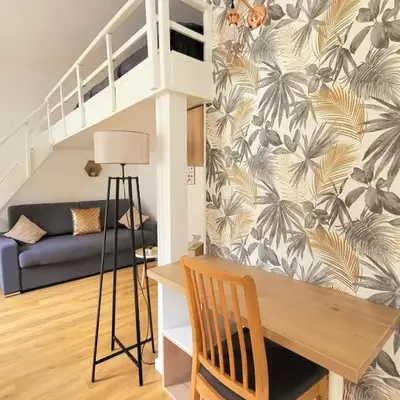 Le Cocon de Reims family and free parking