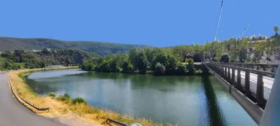 Paysage naturel près de la maison de vacances