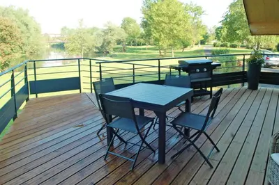 Balcon ou terrasse dans l'établissement Le chalet