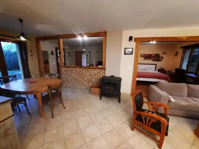 Coin salon dans l'établissement L'appel de la foret