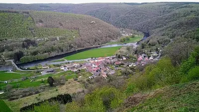 Paysage naturel près de la maison de vacances