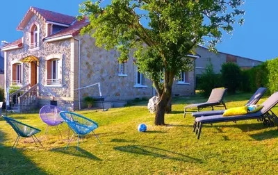 Jardin de l'établissement Chez michel