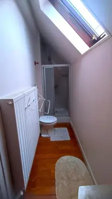 Salle de bains dans l'établissement Une pause a la campagne