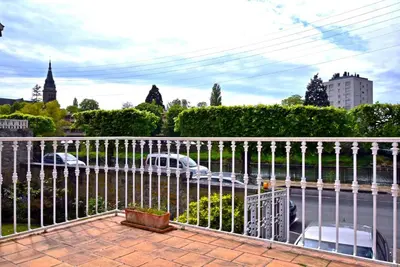Balcon ou terrasse dans l'établissement Chez anne