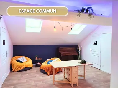 Plan de l'établissement 4 studios - Musique en Champagne