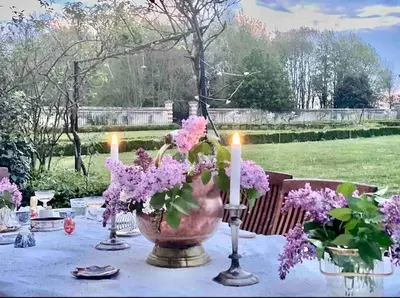 Vue générale sur la montagne ou vue sur la montagne depuis la maison de vacances