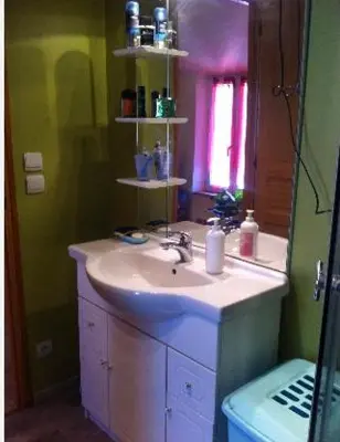 Salle de bains dans l'établissement Chez Franck et Sandra, plein centre ville , 2eme étage