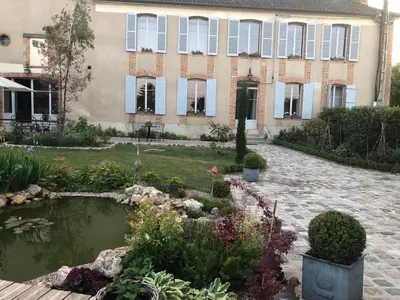 Jardin de l'établissement La Demeure d'Agapanthe