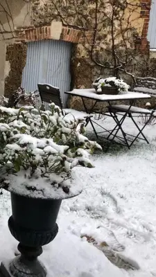 L'établissement La Demeure d'Agapanthe en hiver