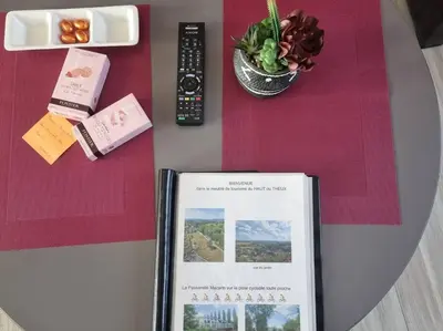 Plan de l'établissement Le Haut du Theux - Gîte de vacances