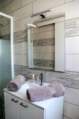Salle de bains dans l'établissement Venus