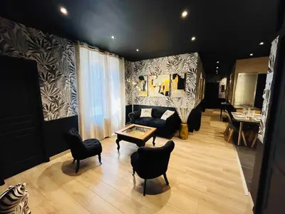 Coin salon dans l'établissement LEtape Prestige Hyper-Centre Calme