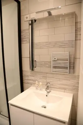 Salle de bains dans l'établissement Mars