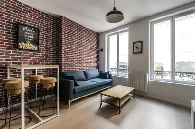 Coin salon dans l'établissement Appartement Hyper Centre, Avenue de Champagne à 200 mètres