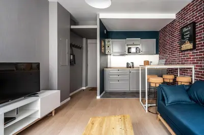 Cuisine ou kitchenette dans l'établissement Appartement Hyper Centre, Avenue de Champagne à 200 mètres