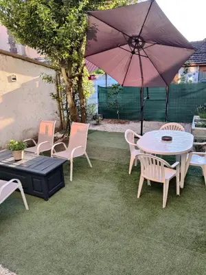 Jardin de l'établissement Gite l'olivier