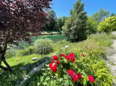 Paysage naturel près de la maison de vacances