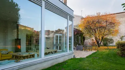 Jardin de l'établissement Le Grenier à Sel