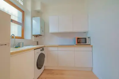 Cuisine ou kitchenette dans l'établissement Moriscos