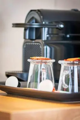 Cuisine ou kitchenette dans l'établissement L'Albatros 004 - Hypercentre * Cosy * Wifi