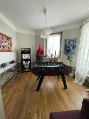 Salle de jeux dans l'établissement Gite d'exception 13 couchages avec jacuzzi et sauna
