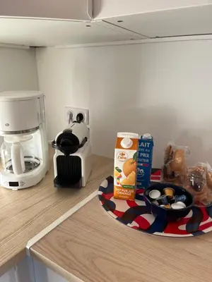 Cuisine ou kitchenette dans l'établissement Maison familiale 100m2