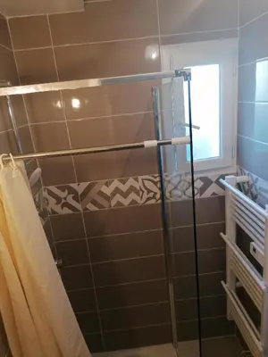 Salle de bains dans l'établissement 1 Chambre pour 2 personnes 