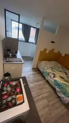 Un ou plusieurs lits dans un hébergement de l'établissement Logement 2 personnes.