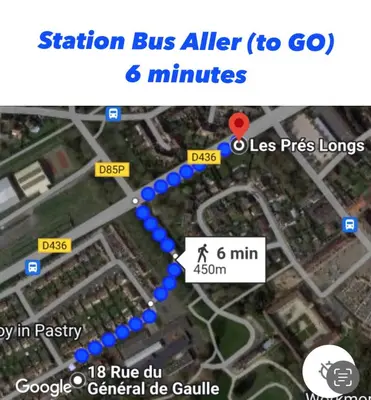 Plan de l'établissement Be My Guest - Proche Disneyland Paris