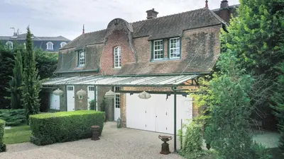 Jardin de l'établissement Maison Heronnière