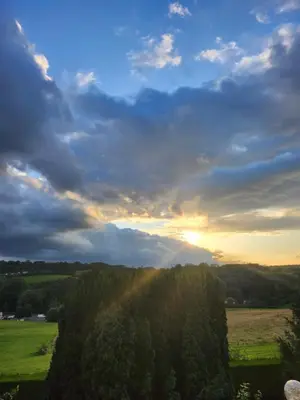 Paysage naturel près de la maison de vacances