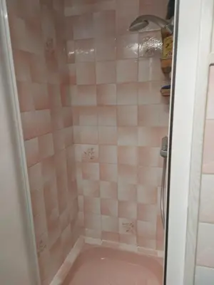 Salle de bains dans l'établissement chez Fred