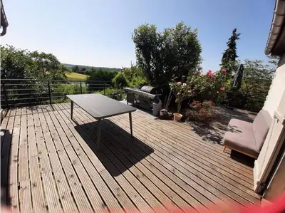 Balcon ou terrasse dans l'établissement Maison confort et repos