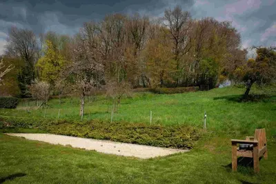 Jardin de l'établissement Vakantiehuis Douce Douze