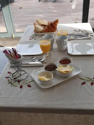 Nourriture dans la maison d'hôtes ou à proximité