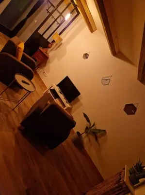 Coin salon dans l'établissement Gîte de l'étoile, 6 pers. spacieux avec extérieur