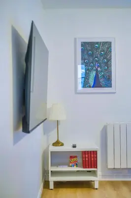 Télévision ou salle de divertissement dans l'établissement Sweet Champagne - Centre-ville