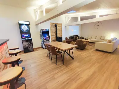 Coin salon dans l'établissement Sublime appartement hyper centre Hirson