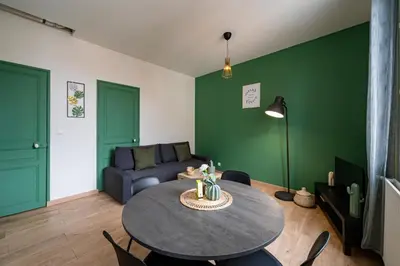 Coin salon dans l'établissement Appartement Centre-Ville 2/4 personnes